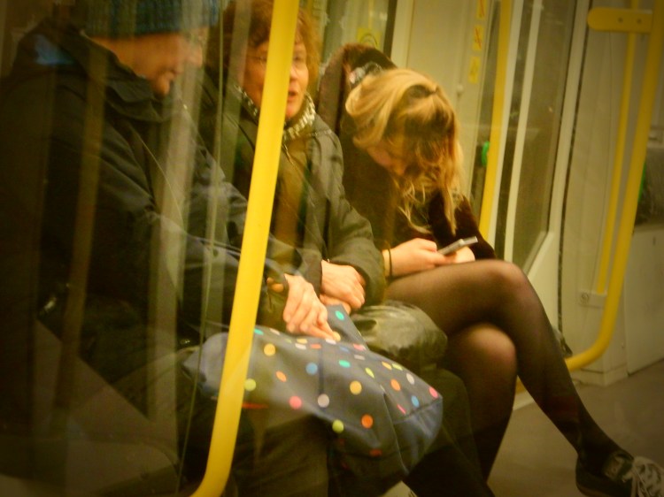 Possibly the worst phone posture I've seen