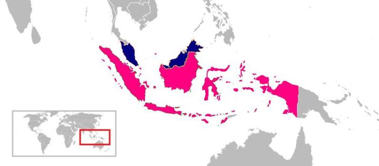 Indonesia and Malaysia
